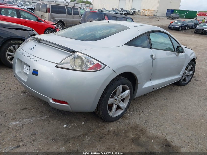 2007 MITSUBISHI ECLIPSE VIN: 4A3AK24F67E015377