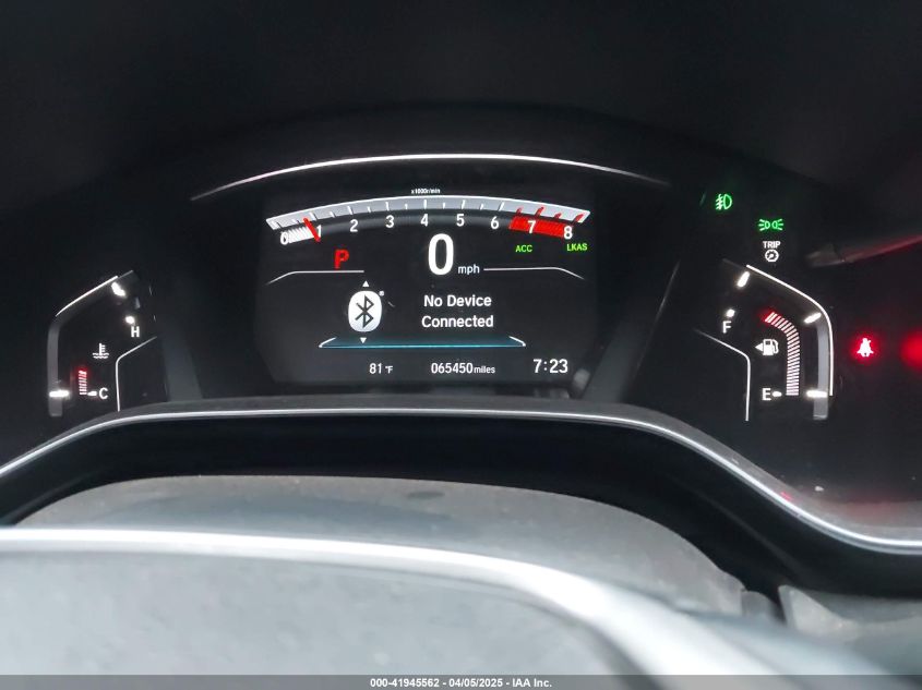 2019 Honda Cr-V Ex-L VIN: 2HKRW2H82KH628739 Lot: 41945562