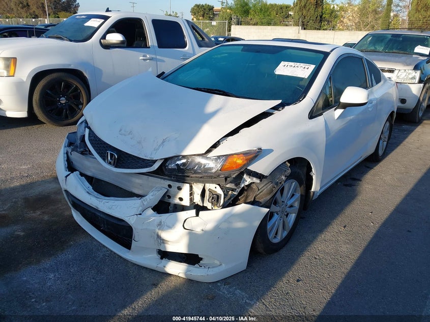 2012 HONDA CIVIC CPE VIN: 2HGFG3B19CH551039