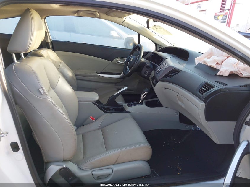 2012 HONDA CIVIC CPE VIN: 2HGFG3B19CH551039