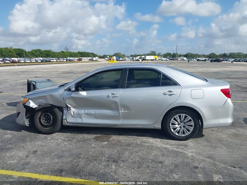 2012 TOYOTA CAMRY VIN: 4T1BF1FK4CU098710