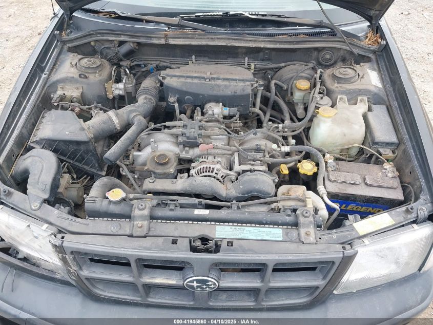 1999 Subaru Forester L VIN: JF1SF6356XH709518 Lot: 41945860