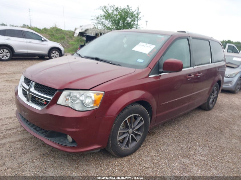 2017 DODGE GRAND CARAVAN VIN: 2C4RDGCG5HR557436