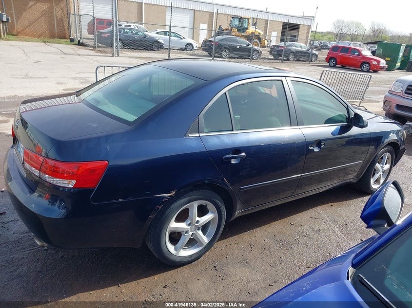 2006 HYUNDAI SONATA VIN: 5NPEU46F76H010744