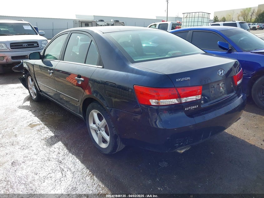 2006 HYUNDAI SONATA VIN: 5NPEU46F76H010744