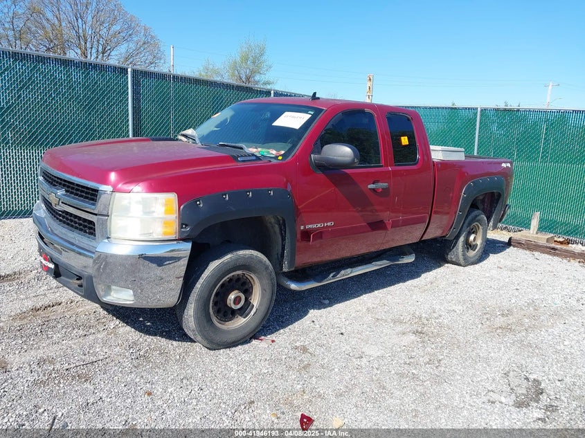 2007 CHEVROLET SILVERADO 2500HD VIN: 1GCHK29K37E551954