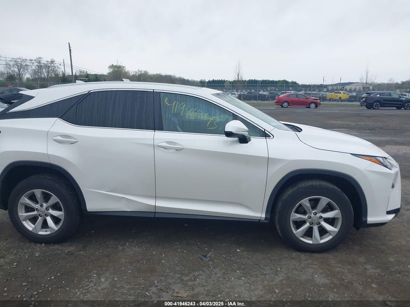 2016 LEXUS RX VIN: JTJBZMCA0G2002174