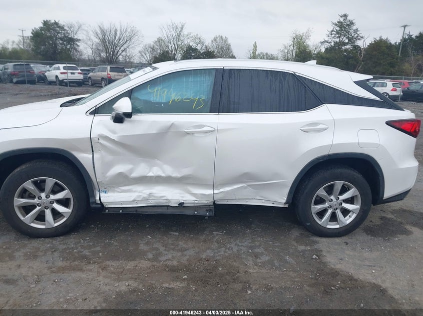 2016 LEXUS RX VIN: JTJBZMCA0G2002174