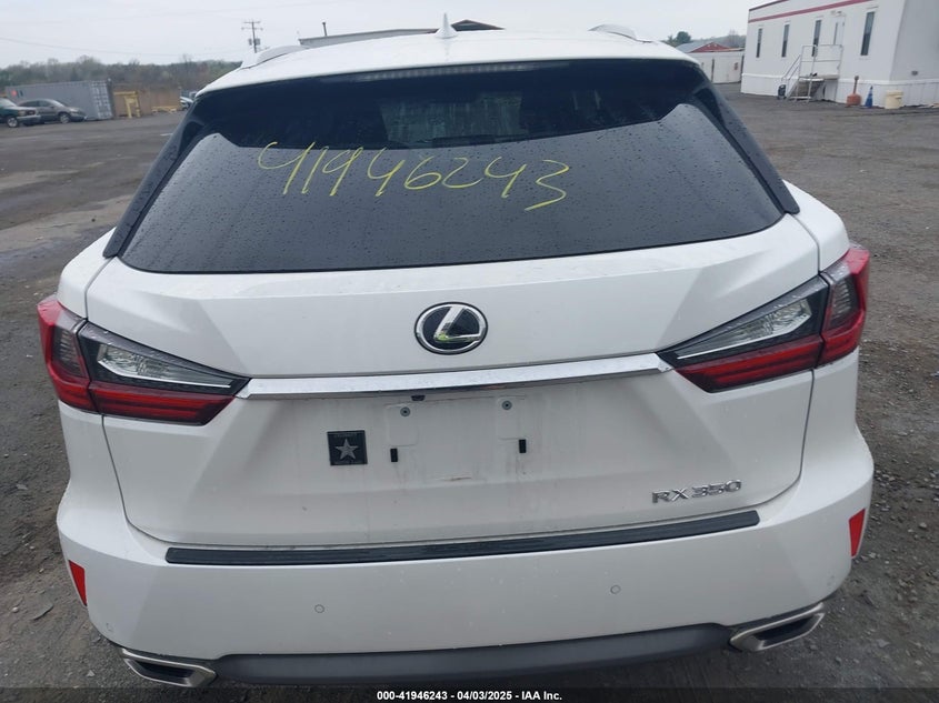 2016 LEXUS RX VIN: JTJBZMCA0G2002174