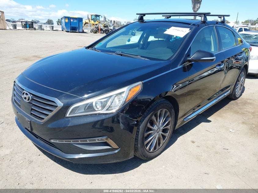 2015 HYUNDAI SONATA VIN: 5NPE34AFXFH163452