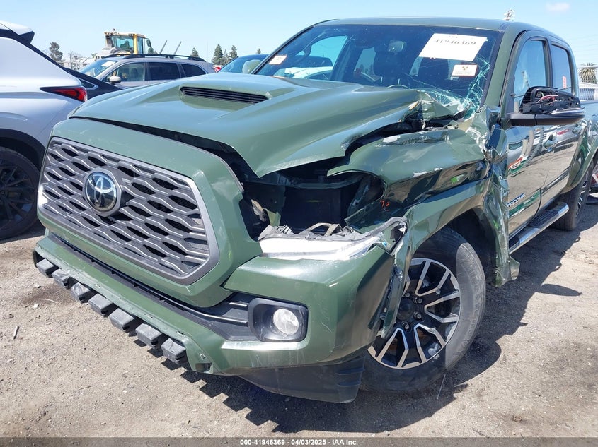 2022 TOYOTA TACOMA VIN: 3TMDZ5BN2NM133036