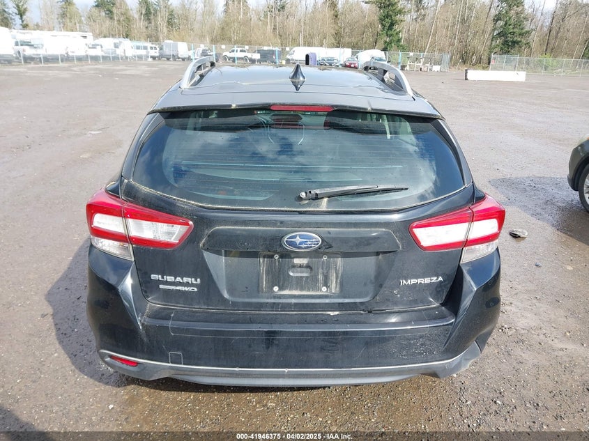 2018 SUBARU IMPREZA VIN: 4S3GTAB61J3749533