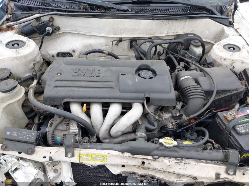 2002 Toyota Corolla Ce VIN: 2T1BR12E02C537411 Lot: 41946548