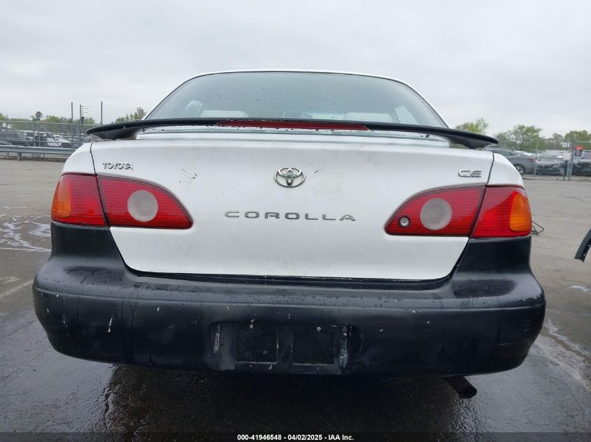 2002 Toyota Corolla Ce VIN: 2T1BR12E02C537411 Lot: 41946548