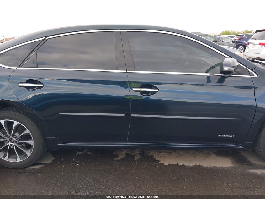 2016 TOYOTA AVALON HYBRID VIN: 4T1BD1EB1GU050322