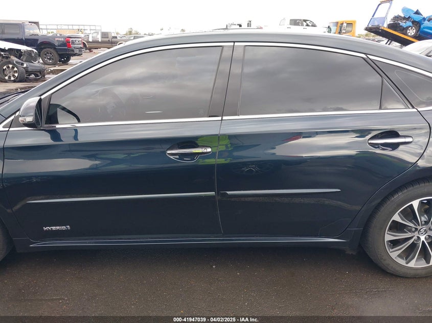 2016 TOYOTA AVALON HYBRID VIN: 4T1BD1EB1GU050322