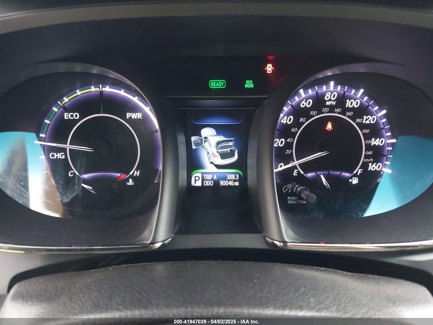 2016 TOYOTA AVALON HYBRID VIN: 4T1BD1EB1GU050322