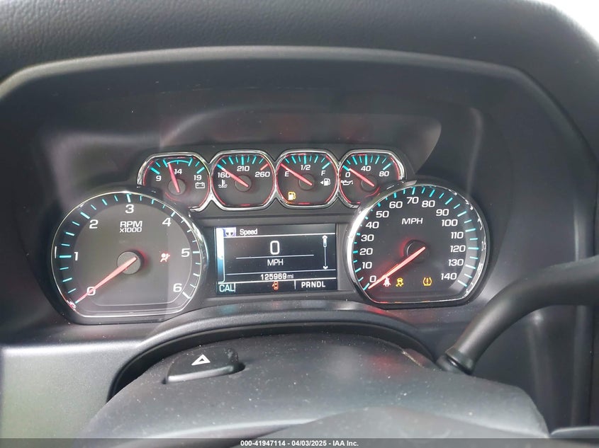 2017 CHEVROLET SILVERADO VIN: 3GCUKREH1HG120881