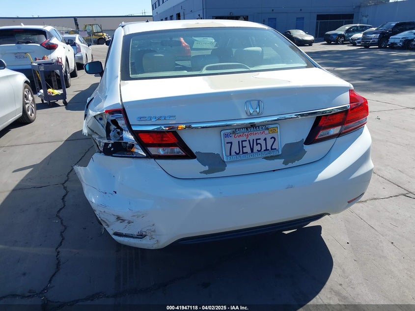 2015 HONDA CIVIC LX - 2HGFB2F55FH504472