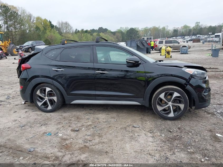2017 Hyundai Tucson Limited VIN: KM8J33A29HU369601 Lot: 41947376