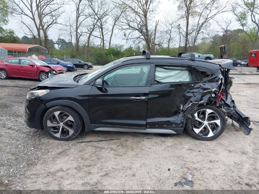 2017 Hyundai Tucson Limited VIN: KM8J33A29HU369601 Lot: 41947376