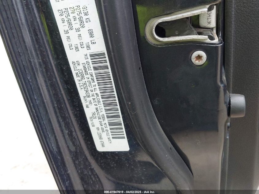 2014 Ram 1500 Lone Star VIN: 1C6RR6LT9ES234338 Lot: 41947619