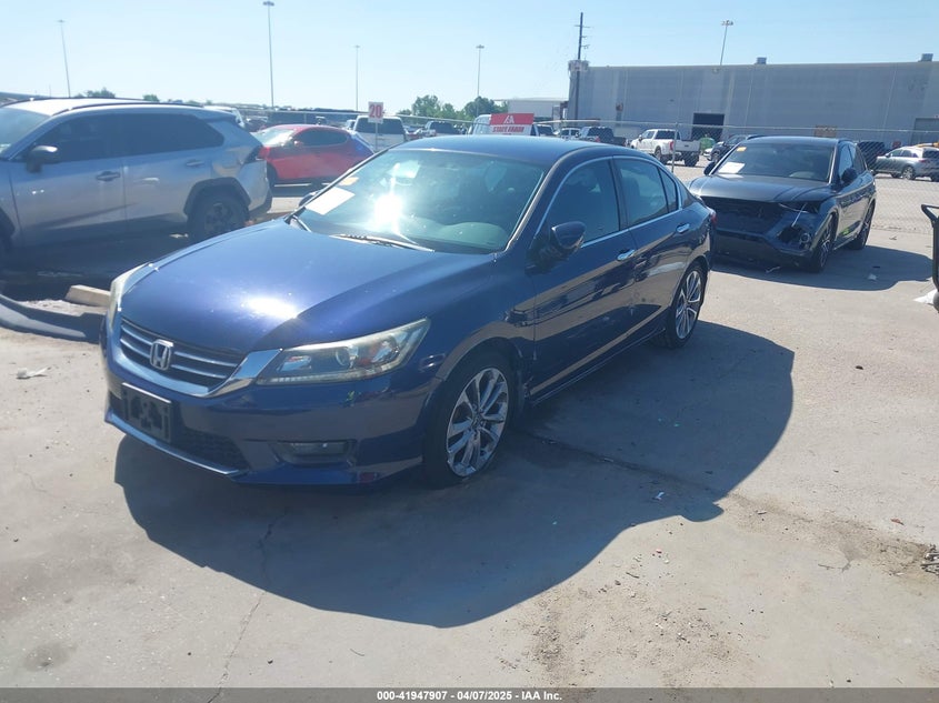2014 HONDA ACCORD VIN: 1HGCR2F55EA052373
