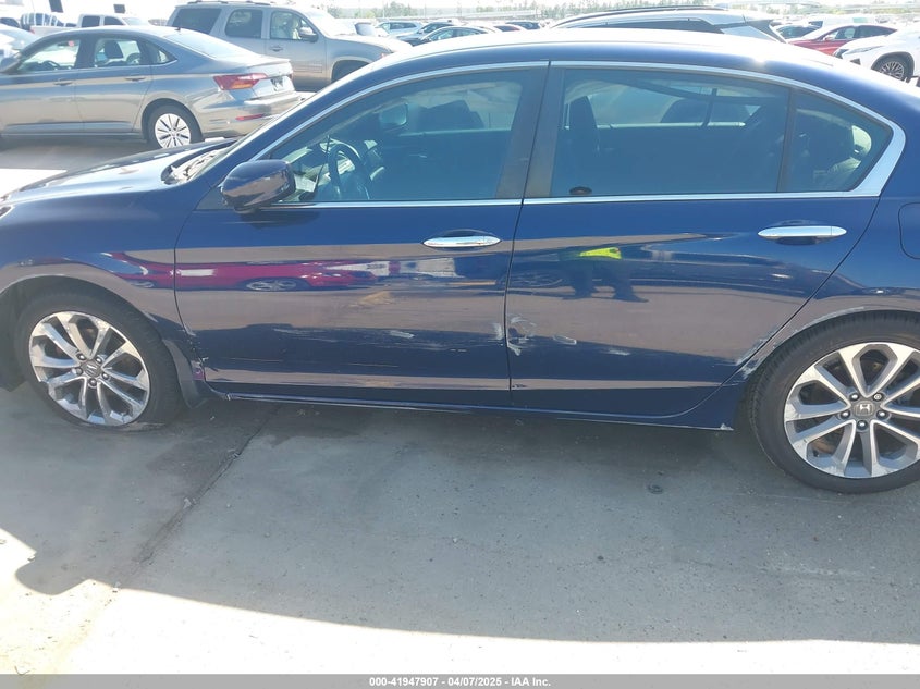 2014 HONDA ACCORD VIN: 1HGCR2F55EA052373