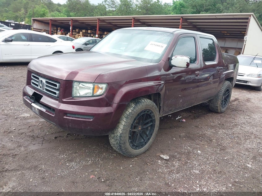 2008 HONDA RIDGELINE VIN: 2HJYK16578H532810