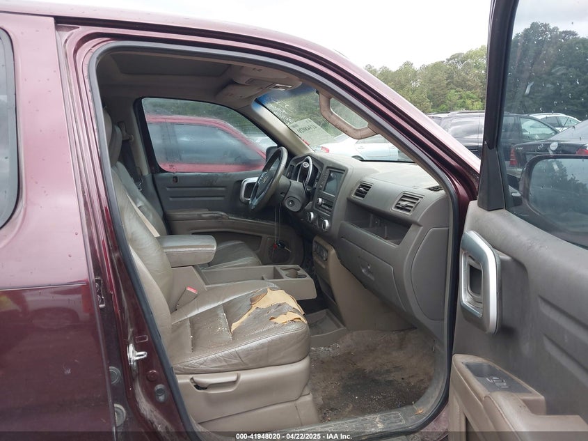 2008 HONDA RIDGELINE VIN: 2HJYK16578H532810