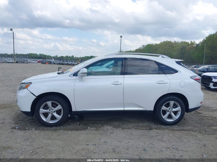 2012 Lexus Rx 350 VIN: 2T2BK1BA9CC131013 Lot: 41948033