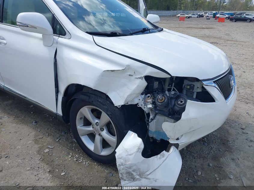 2012 Lexus Rx 350 VIN: 2T2BK1BA9CC131013 Lot: 41948033