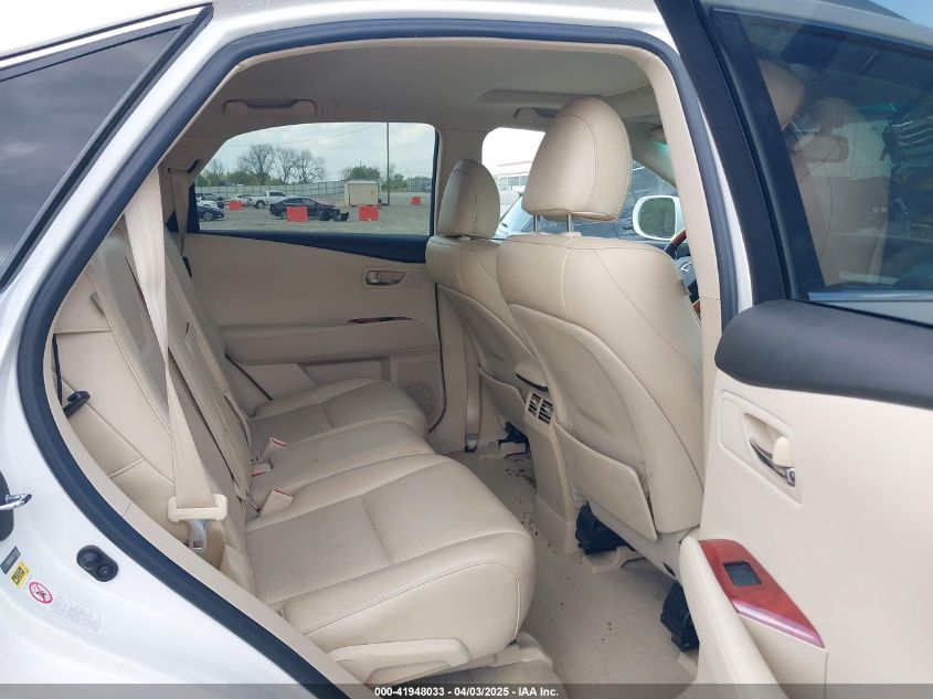 2012 Lexus Rx 350 VIN: 2T2BK1BA9CC131013 Lot: 41948033