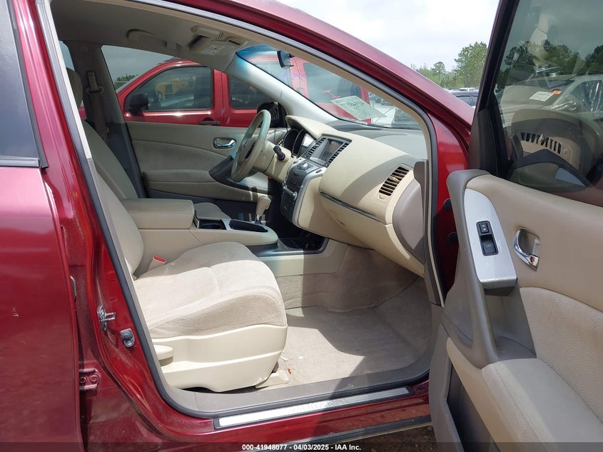 2012 NISSAN MURANO VIN: JN8AZ1MU4CW117888