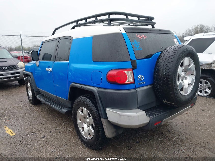 2007 TOYOTA FJ CRUISER VIN: JTEZU11F070004690