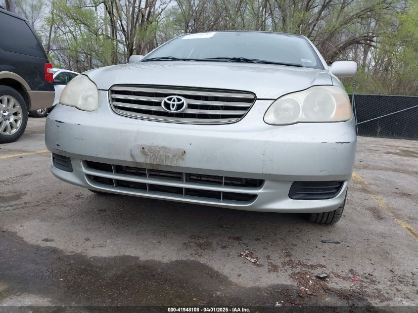 2003 Toyota Corolla Le VIN: JTDBR32E532012842 Lot: 41948108