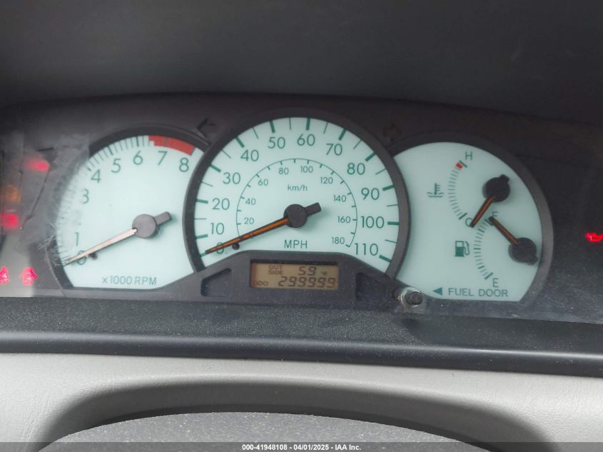 2003 Toyota Corolla Le VIN: JTDBR32E532012842 Lot: 41948108