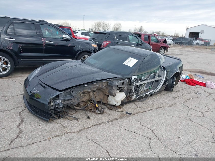 2008 CHEVROLET CORVETTE VIN: 1G1YY26EX85122916