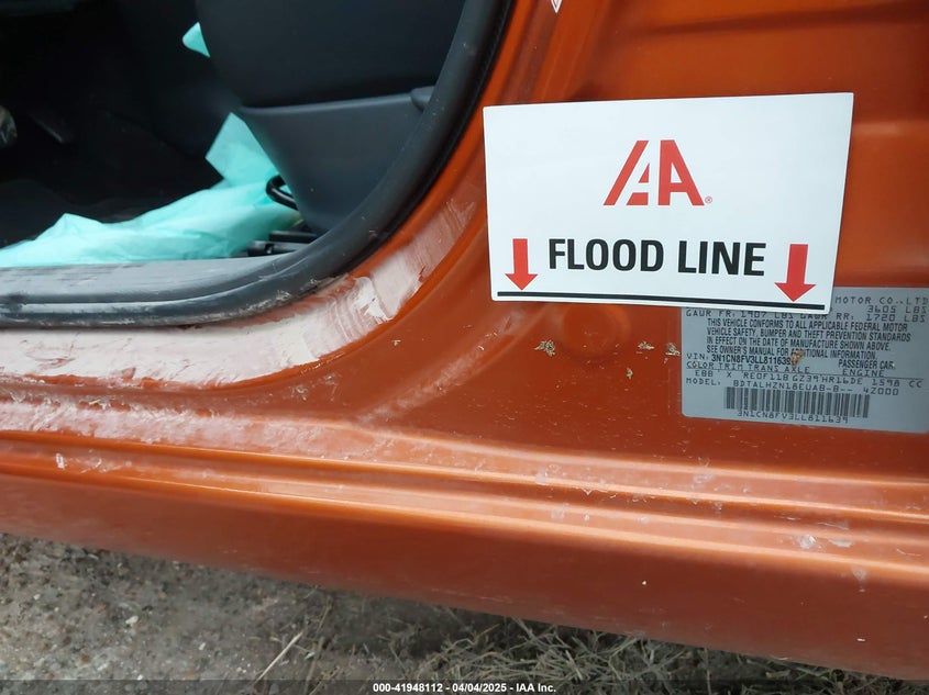 2020 NISSAN VERSA SR XTRONIC CVT - 3N1CN8FV3LL811639