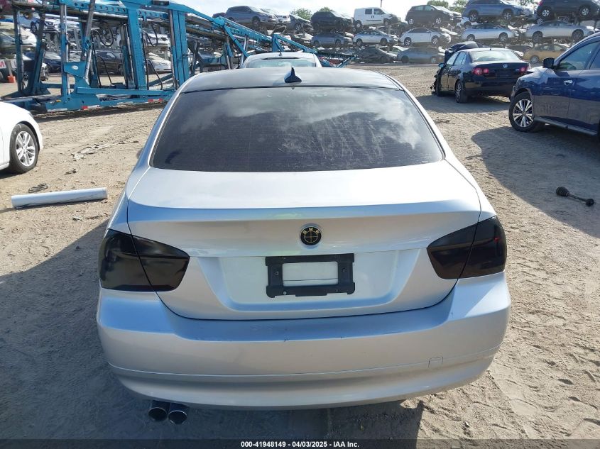 2007 BMW 328I VIN: WBAVC53527FZ71572 Lot: 41948149