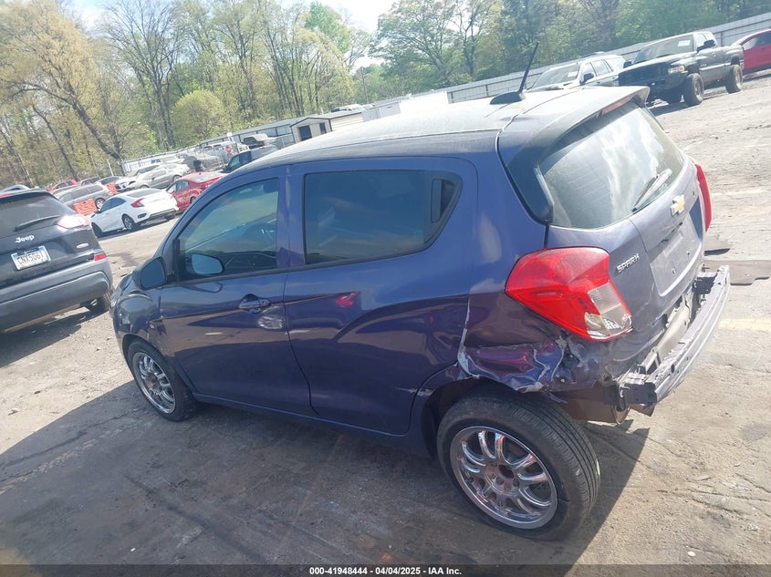 2016 CHEVROLET SPARK VIN: KL8CB6SA9GC587221