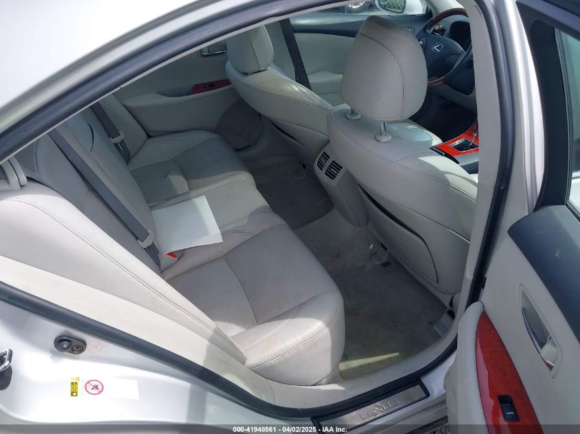 2008 Lexus Es 350 VIN: JTHBJ46G582229080 Lot: 41948561