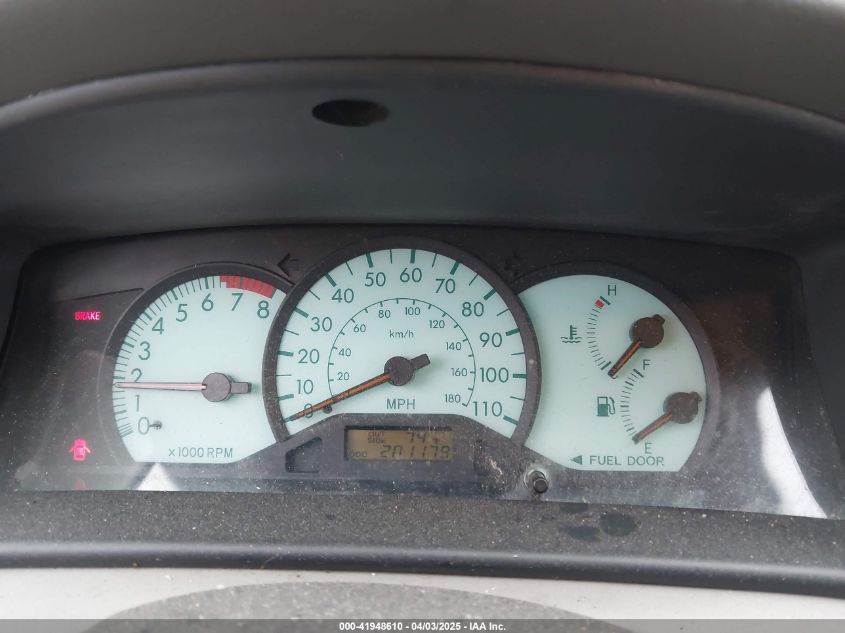 2003 Toyota Corolla Le VIN: 1NXBR32E13Z151656 Lot: 41948610