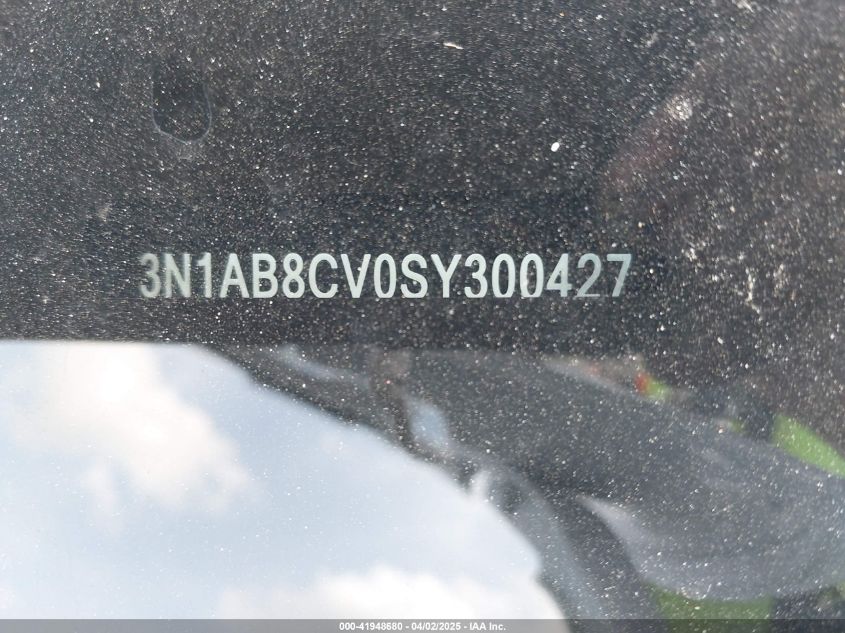 2025 Nissan Sentra Sv VIN: 3N1AB8CV0SY300427 Lot: 41948680