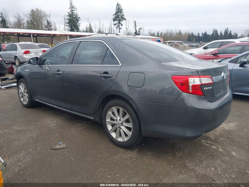 2012 TOYOTA CAMRY HYBRID VIN: 4T1BD1FK5CU012665
