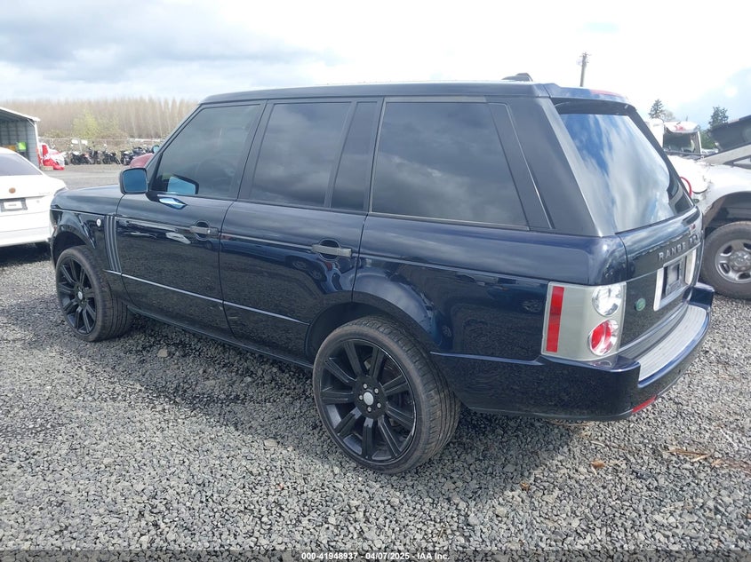 2007 LAND ROVER RANGE ROVER VIN: SALME15437A251631