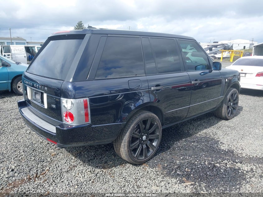 2007 LAND ROVER RANGE ROVER VIN: SALME15437A251631