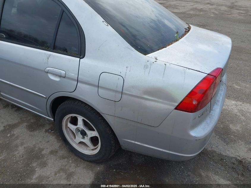 2002 Honda Civic Ex VIN: 2HGES258X2H581968 Lot: 41948981