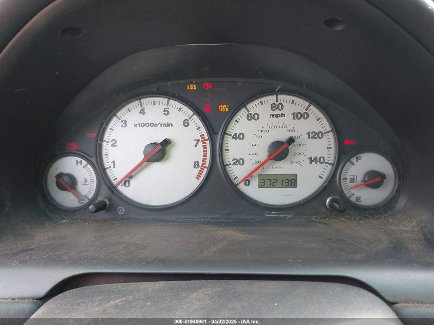 2002 Honda Civic Ex VIN: 2HGES258X2H581968 Lot: 41948981