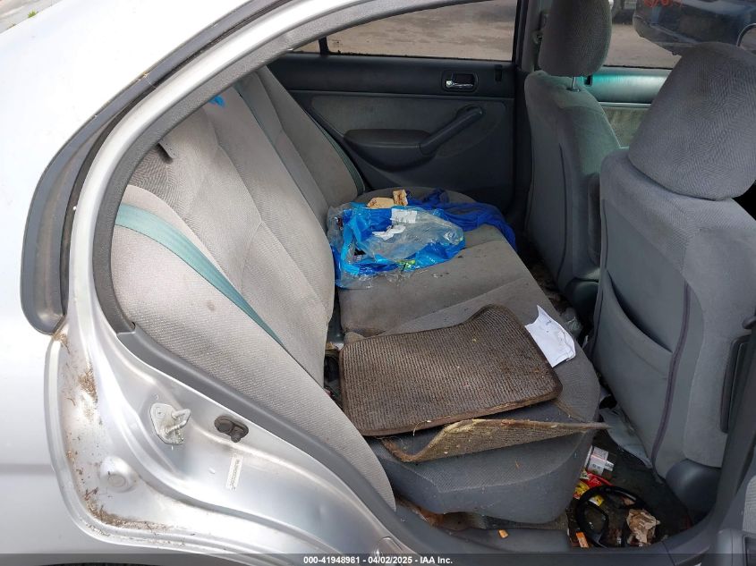 2002 Honda Civic Ex VIN: 2HGES258X2H581968 Lot: 41948981